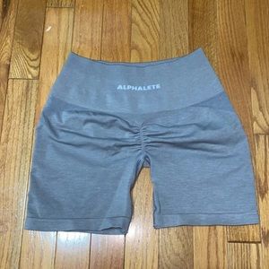 Alphalete Amplify Shorts Size Small - Light Blue